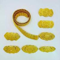 ราคา เข็มขัดลายดอกพิกุลสีทอง เหมาะสำหรับลอยกระทง ปีใหม่ เครื่องประดับชุดไทย เอว39นิ้ว (1734075973368252161)