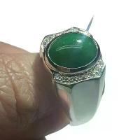 ราคา แหวนหยกแท้ ผู้ชาย หยกพม่า หยกแท้ธรรมชาติ (1732787513260017094)