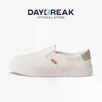 ราคา DAYBREAK Viride-Slip on รองเท้าผ้าใบ กัญชง ผู้ชาย ผู้หญิง สีขาว Antibacterial (1730591524620241178)