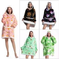 ราคา เสื้อฮู้ดผ้าห่มขนแกะเชอร์ปา ขนาดใหญ่พิเศษ ผ้าห่มสวมใส่ได้ อุ่น หนา มีฮู้ด เสื้อฮู้ดผ้าห่มสำหรับผู้หญิง ผู้ใหญ่ ผู้ชาย และวัยรุ่น (1734350617889899928)