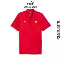 ราคา PUMA Scuderia Ferrari Race Cloudspun เสื้อโปโล ผู้ชาย สีแดง - 63018502 (1731910021296130315)
