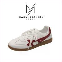 ราคา รองเท้าผ้าใบ Magni พร้อมส่ง รองเท้า unisex สีขาว สไตล์เกาหลี แฟชั่น รองเท้าผู้ชาย ผู้หญิง รองเท้าแฟชั่น unisex KP664 (1734025542685787639)