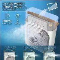 ราคา พัดลม ไอเย็น พัดลมไอน้ำ พัดลมตั้งโต๊ะ usb type c mini cooling fan จัดส่งเฉพาะจุด (1734364847120483447)