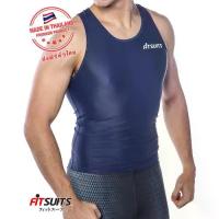 ราคา [พร้อมส่ง] เสื้อกล้ามรัดกล้ามเนื้อ ชาย FITSUITS ORIGINAL FM-S004-05 สีกรมท่า เสื้อรัดกล้ามเนื้อ ชุดกีฬา วิ่ง โยคะ ฟิตเนส (1732970350252558168)