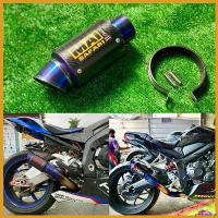 ราคา perineshop ความคงทน ปลายท่อไทเทเนียม carbon2.5(63mm มอเตอร์ไซค์ Motorcycle (1730674420924582279)