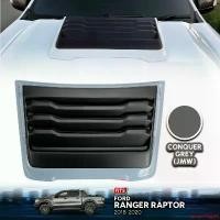 ราคา แบบพกพา สกู๊ป สคู๊ป ช่องลมหลอก ฝากระโปรงหน้า รุ่น ฟอร์ด เรนเจอร์ FORD RANGER RAPTOR ปี 2018 - 2019 สีดำ ขอบเทา 1 ชิ้น รถยนต์ มอเตอร์ไซค์ Auto (1731674468110732119)