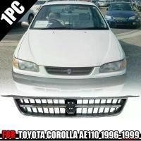 ราคา ใช้งานได้ กระจังหน้า หน้ากระจัง รุ่น โตโยต้า โคโรล่า TOYOTA COROLLA AE110 AE111 ( ตูดเป็ด ) ปี 1995 - 1998 สีโครเมี่ยม ไม่รวมโลโก้ 1 ชิ้น รถยนต์ มอเตอร์ไซค์ Auto (1731673770128083715)