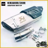ราคา JuiceJunction ปัจจุบัน ชุดท่อแต่ง Ninja400 และ Z400 ปลายท่อ Ak GP พร้อมสลิปออนตรงรุ่น ไม่ต้องแปลง มีปลายหลายแบบให้เลือก มอเตอร์ไซค์ Motorcycle รถ ไอเสีย ยนต์ ท่อไอเสีย (1730676154937149752)