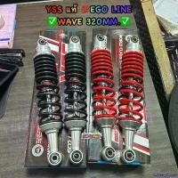 ราคา CulinaryCorner ความคงทน โช๊ค YSS E-Series Wave110i 2013-2020 / Wave125i 2013-2021 ไม่ต้องปาดเฟรมรถ 320MM. ประกันศูนย์1ปีหรือ20,000กม. Motorcycle มอเตอร์ไซค์ (1730984289385089652)