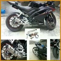 ราคา monoceshop ความคงทน ท่อ AK14นิ้วเงิน Msx/Mslaz/R15/Mt15/Cb150r/Demonและรุ่นอื่นๆ สแตนเลส รถ มี โอไฟ 2 ตา แต่ง สวย มอเตอร์ไซค์ Motorcycle (1730522355815123720)