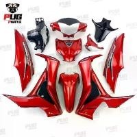 ราคา จัดส่งที่รวดเร็ว PUGParts ชุดสีเวฟ125i wave125i ปลาวาฬ (ชุด13ชิ้น) สีแดงแก้ว 2012-2017 เฟรมสีเวฟ125i Motorcycle มอเตอร์ไซค์ เบาะ บังโคลน (1730832139232906216)