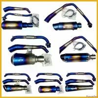 ราคา PopcornPort ความคงทน คอท่อสแตนเลส MSX/MSX-SF/Demon125 สีไทเท สำหรับคอท่อ2นิ้ว พร้อมปลายท่อ อุปกรณ์ครบ เข้าชุด มอเตอร์ไซค์ Motorcycle (1730675880715585937)