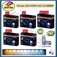 ราคา Osram หลอดไฟหน้า รถยนต์ XLZ 2.0 Next Level รุ่นใหม่ล่าสุด LED+250% 6000K รับประกัน 1 ปี จัดส่งฟรี (1732862147928033100)