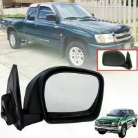 ราคา [COD] กระจกมองข้าง รถยนต์ รุ่น โตโยต้า ไทเกอร์ TOYOTA TIGER D4D ปี 1998 - 2004 ข้างขวา สีดำด้าน 1 ชิ้น (1732328010265626012)