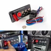 ราคา แผงสวิทช์ รถแต่ง ซิ่ง สวิทซ์เครื่องบิน ปุ่มกดสตาร์ท รถยนต์ Engine Start 5 in 1 (1733834962067358878)