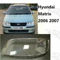 ราคา สำหรับหัวไฟหน้า รถยนต์ ฮุนได เมทริกซ์ ปี 2006/2007 เลนส์ใส สำหรับเปลี่ยนอะไหล่ ฝาครอบไฟหน้า (1734203399472383479)