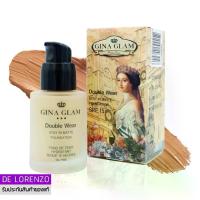 ราคา [COD] [Tiktok]Gina Glam Double Wear Stay in matte foundation 30g SPF15 G45 จีน่าเกลม รองพื้น จีน่าแกรม ครีมรองพื้น เนื้อแมท บางเบา ปกปิด เกลี่ยง่าย รองพื้นคุมมัน (1733822468312106822)