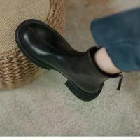 ราคา รองเท้า Dr. รุ่นขายดีที่สุดในปี 2026รองเท้า Martens สำหรับผู้หญิง: รองเท้าส้นเตี้ย พื้นหนา แนบกระชับ สไตล์อังกฤษ เหมาะสำหรับใส่ในชีวิตประจำวันช่วงฤดูใบไม้ผลิ/ฤดูใบไม้ร่วง (1734208239812708082)