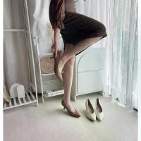 ราคา รองเท้าคัทชู High Heels ส้นสูง 2 นิ้ว รองเท้าkaimooksissy 668-2 COD (1733763487062984210)