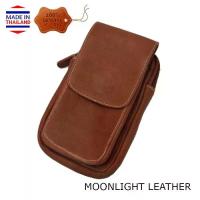 ราคา กระเป๋าใส่โทรศัพท์ มือถือ ใส่กระเป๋าตังค์ หนังวัวแท้ แบรนด์ Moonlight คาดกับเข็มขัดผู้ชาย สีน้ำตาลอ่อน ลดราคา พร้อมกล่อง (1733996818252138351)