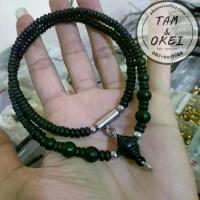 ราคา ลดราคา- สร้อยคอ สร้อยกะลา ไม้งิ้วดำ แขวนพระเครื่อง 2 องค์ หน้า-หลัง (1733245357478152087)