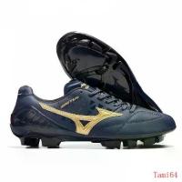 ราคา Mizuno Soccer Cleats Wave Ignitus Japan MD รองเท้าฟุตบอลผู้ชาย สีกรมท่า พร้อมกล่องสะดวกสบายและใช้งานได้หกหย ปุ่ม สตั๊ด ช้อปมันส์ กลาง เดือน gate mega big sale รองเท้า ฟุตบอล ลดราคา ตัว ท๊อป ร้อยปุ่ม (