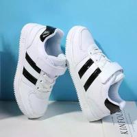 ราคา รองเท้าวิ่งเด็ก, รองเท้าผ้าใบสีขาว, สำหรับเด็กผู้ชาย, รองเท้าลำลอง, สไตล์เกาหลี, รองเท้ากีฬา, สีดำ, รองเท้าพละ, วัสดุยาง, ลดราคา (1733130073624970341)