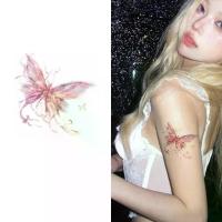 ราคา สติ๊กเกอร์รอยสัก สไตล์เซี่ยงหุ่น ดรีม บรีซ กันน้ำ ดีไซน์หวานเย็น ฮยอนอา สไตล์อิน ดีไซน์ผีเสื้อและผู้หญิงสด กระดาษ แฟลช junk journals กระดาษ หนัง ไก่ สมุด เฟรน ชิพ กระดาษ ค (1732537495849240337)