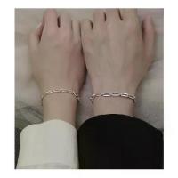 ราคา สร้อยข้อมือโชคดีป้องกันความหมายดีเหมาะสำหรับผู้หญิง แฟชั่นใส่ได้ทุกโอกาส สแตนเลสปรับขนาดได้ สร้อยข้อมือคู่รัก เครื่องประดับของขวัญวันเกิดมิตรภาพ carousel cuff tiffany and co สร้อ (1733773995229480471)