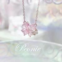 ราคา 【ของแท้ 100%】 New~ สร้อยคอชุบเงินแท้92.5% โคลเวอร์ ประดับผีเสื้อจิ๋ว ผีเสื้อ สร้อยคอ สร้อย ใบโคลเวอร์ clover ชมพู (1733321710737523847)