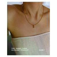 ราคา สร้อยtiffany coBemet tiny snake chain สร้อยคอสแตนเลส (1733740814447707604)