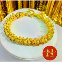 ราคา สร้อย ข้อมือ เสริมดวงสร้อยข้อมือ ลายพิกุล น้ำหนัก 3,4 บาท ทองหุ้ม ทองชุบ งานสวยจริง%#ห้างทองนพคุณ# (1733986202033423962)