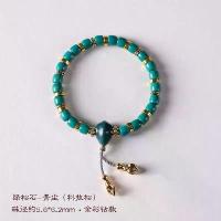 ราคา สร้อยข้อมือผู้หญิงแบบนิช ลูกปัดแท็บเล็ตตัดแม่นยำสีฟ้าเทอร์ควอยซ์สดใหม่ เทคโนโลยีสีฟ้าเทอร์ควอยซ์ สร้อย ข้อมือ เหล็ก ไทเทเนียม สวยๆ ไททาเนียม ดวงตา ทูต สวรรค์ หิน ตา แมว เครื่อง ร (1733629295037023715)