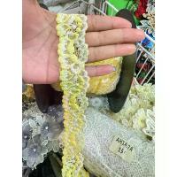 ราคา ผ้าลูกไม้สีเหลืองทูโทน ยืดนิ่ม ขนาด3cm. 30หลา 290฿ ทอง เคลือบ แก้ว สร้อย สแตนเลส ไม่ลอก ไม่ดําใส่ อาบน้ําได้ เครื่องประดับ เกาหลี (1733122279366624815)