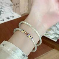 ราคา สร้อยข้อมือ ลายหญ้าทอง สไตล์จีนใหม่ สร้อยข้อมือแข็ง ทาสีทอง สไตล์ชาติพันธุ์ย้อนยุค สร้อย ข้อมือ นํา โชค (1731275973425727422)
