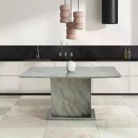 ราคา SB Design Square โต๊ะอาหารหินล้วน รุ่น Festo สีขาว (150x90x75 ซม.) (1729652163766749434)
