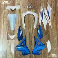 ราคา ชุดสี Wave 110 i รุ่น 2 (2012-2017) สีขาว-ฟ้า ติดลายปี2011ขาวน้ำเงิน (1734289447871808835)