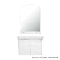 ราคา [3,000.- ส่งฟรี* เฉพาะในไลฟ์] HomePro อ่างเคาน์เตอร์ MOYA VC-11008 สีขาว แบรนด์ MOYA แถม สะดืออ่างล้างหน้า (1730480139133225481)