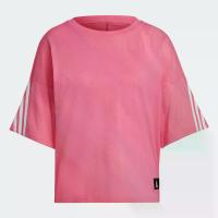 ราคา อาดิดาส ไลฟ์สไตล์ เสื้อยืด 3-Stripes ผู้หญิง สีชมพู HK0532 (1734281600071140399)