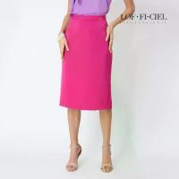 ราคา LOF-FI-CIEL Pencil Skirt, Pink color กระโปรงทำงานทรงดินสอ สีชมพู FBT1PI (1733899266118026544)