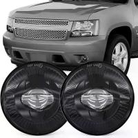 ราคา ไฟตัดหมอก LED BICYACO รุ่น 5202 เข้ากันได้กับ 07 14 Edge/Tahoe/07 13 Avalanche/10 13 Camaro/15 16 Colorado/15 Silverado/GMC Acadia/Yukon/XL/Ford Mustang/08 09 Pontiac G8 จำนวน 1 คู่ สีดำ (173403394896