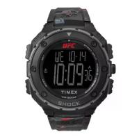 ราคา TIMEX TW2V85100 UFC Street Shock XL Week นาฬิกาข้อมือผู้ชาย สายซิลิโคน สีดำ หน้าปัด 50 มม. (1733681388919883328)