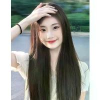 ราคา วิกผมลูกไม้ด้านหน้า, สำหรับผู้หญิง, ผมสังเคราะห์ไร้ตะเข็บ, ผมยาว, หน้าม้าส่วนกลาง, สีดำ, วิกผมยาวตรง, วิกผมเต็ม (1731401881818989576)