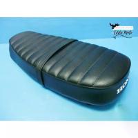ราคา DOUBLE SEAT COMPLETE BLACK Fit For HONDA CB100 SB100 // เบาะรถ หนังพีวีซี สีดำ เย็บลอน (1733858050796586381)