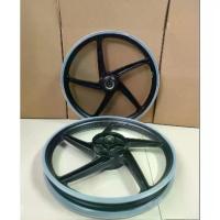 ราคา สีดำ เวฟ125R ล้อแม็ก WAVE125R/ WAVE100S-2005/100X-125X/ 100UBOX รุ่นไมล์ธรรมดา มีสายไมล์ 1.40/1.60x17 5ก้าน (1734078192734406394)