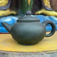 ราคา ปั้นชาอี๋ซิง Yixing teapot สีดำ ใบเล็ก ป้านชาเก่า กาน้ำชาดินเผาโบราณ (1733815512796988786)