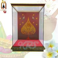 ราคา พร้อมส่งจากไทย ตู้ใส่พระ ตู้ครอบฉากต้นโพธิ์ เทพพนม สีทอง ตู้ครอบพระ ตู้โชว์สินค้า ครอบใส่ของที่ระลึก ตู้ครอบพระ5นิ้ว ตู้ครอบพระ7นิ้ว (1733396865177520022)