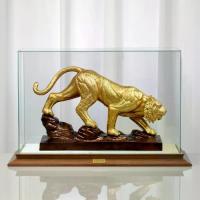 ราคา พญาเสือมงคล สีทอง เสริมความมั่งคั่ง ความเจริญรุ่งเรือง และโชคลาภ ของขวัญมงคล (1732764232585741802)