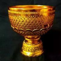 ราคา ☁ขันพานรอง อลูมิเนียม ขนาด 20 cm ขัน สีเงิน สีทอง ขันน้ำมนต์✶ (1733708621101107169)