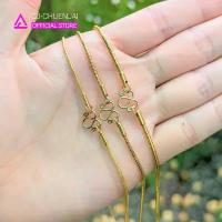 ราคา CJ สร้อยคอลายกระดูกงู กว้าง2.4มิล สีทอง สแตนเลสทองเลเซอร์ ไม่ลอกไม่ดำ แฟชั่น arcane necklace ปลอม ช่าง ทอง (1733053568345278144)